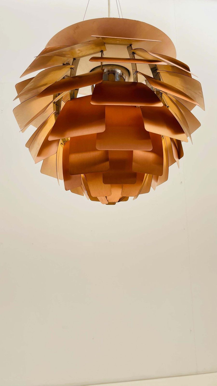 Large Copper Artichoke By Poul Henningsen For Louis Poulsen photo 12053.0