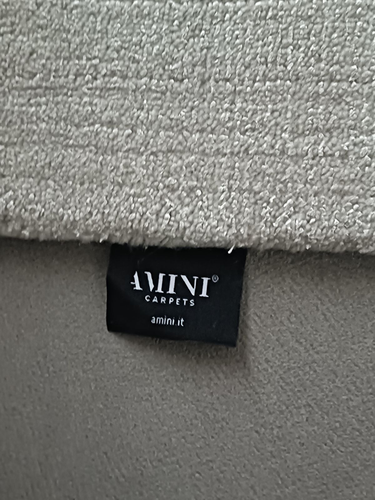 Amini Rug Collection "Wood And Silk," Alabaster Color, Italy 1990s photo Textiles