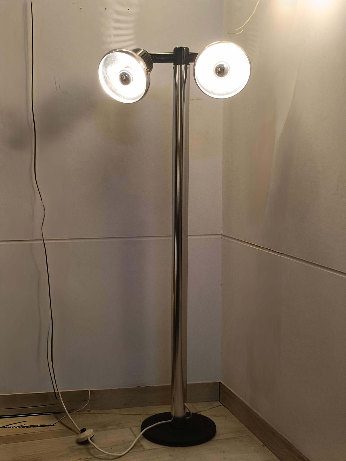 Gae Aulenti & Livio Castiglioni For Stilnovo Floor Lamp Mod.6714, 1970s photo vintage