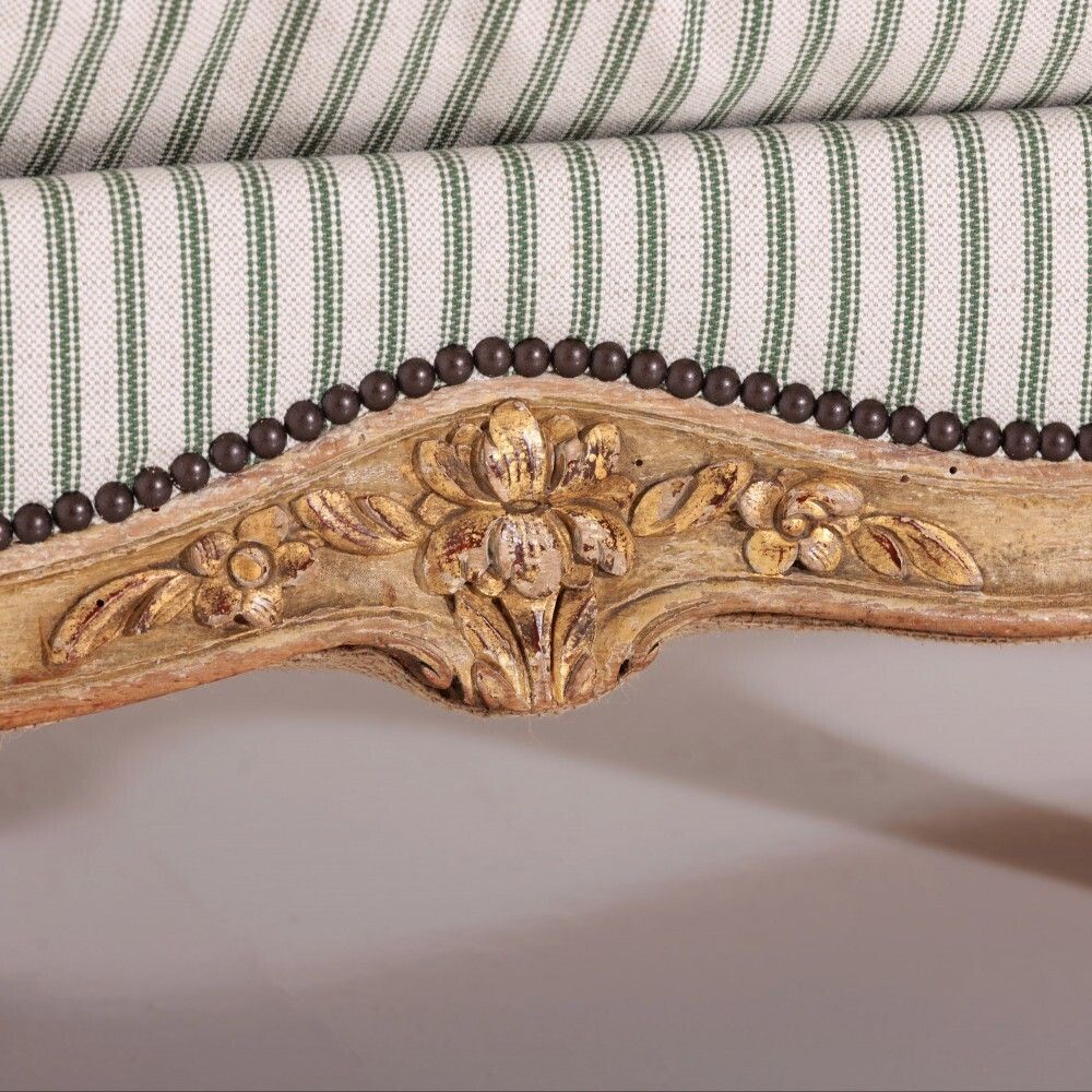 photo vintage Late 19th Century French Sofa, 1800s