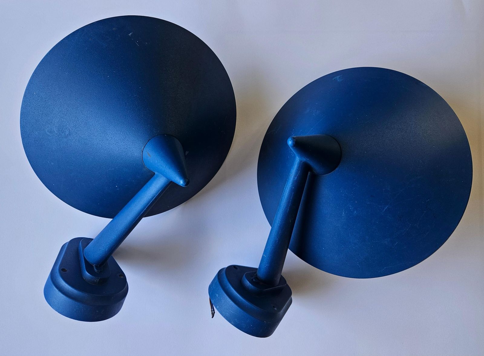 Pair Of Midcentury Wall Lamps In Style Of Svea Winkler, Italy, 1970s photo Lighting