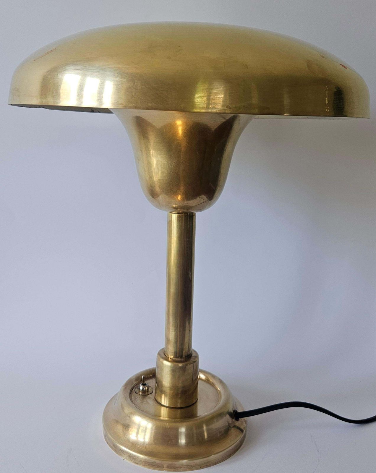 Grande lampe de table Bauhaus, fonctionnalisme Art déco, Franta Anyz, années 1930 photo vinterior