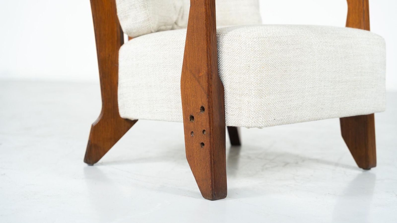 photo for sale Pair Of Armchairs Monsieur/ Madame By Guillerme And Chambron For Votre Maison