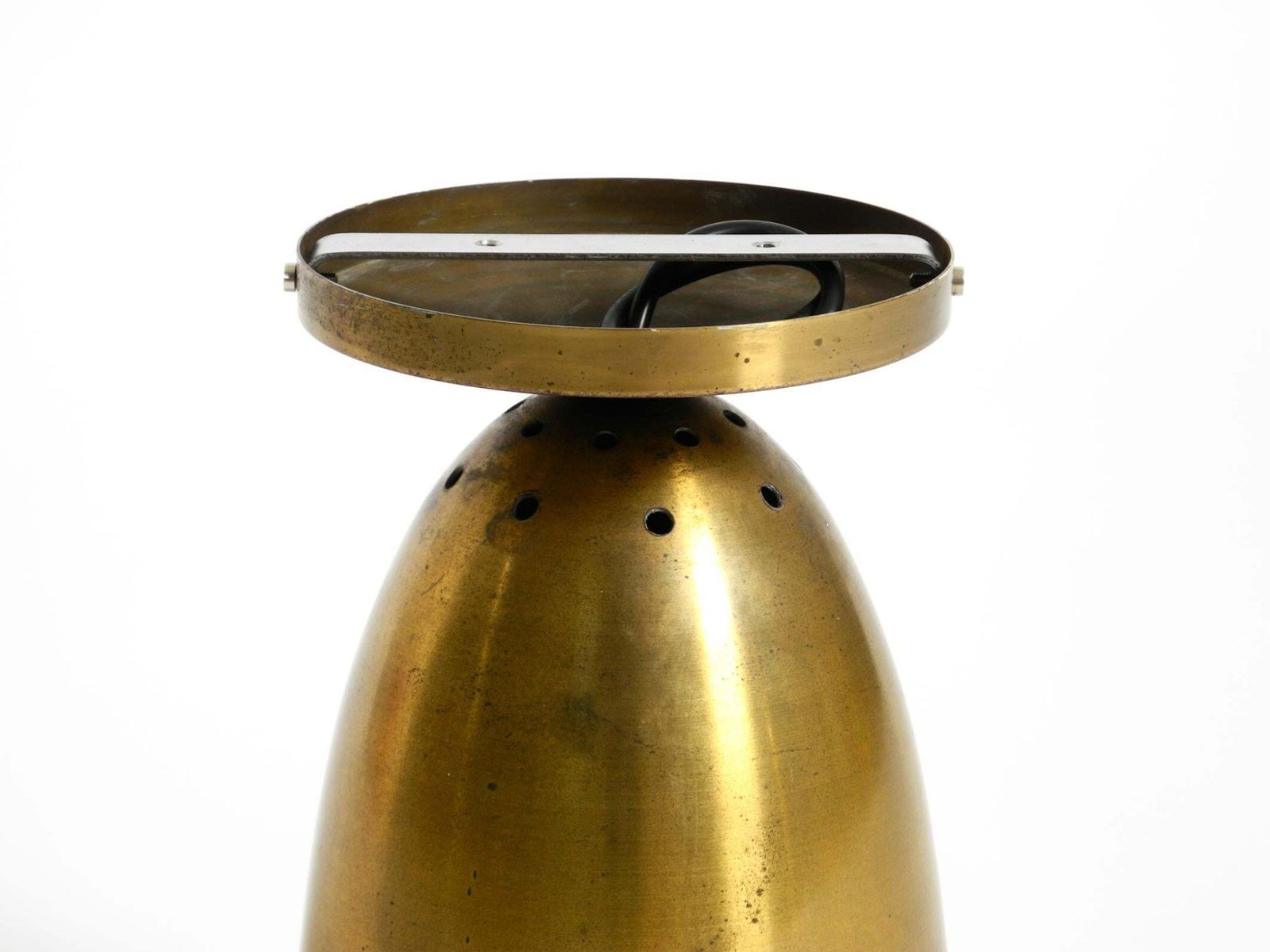 photo buy Grote Mid-Century Modern messing plafondlamp