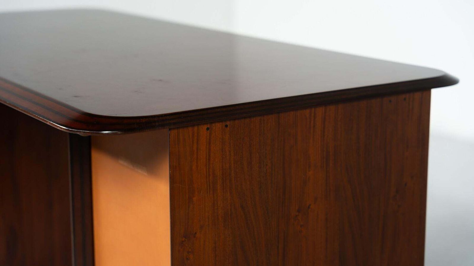 Furniture Artona Desk By Afra And Tobia Scarpa, Maxalto, Italy, 1975 photo