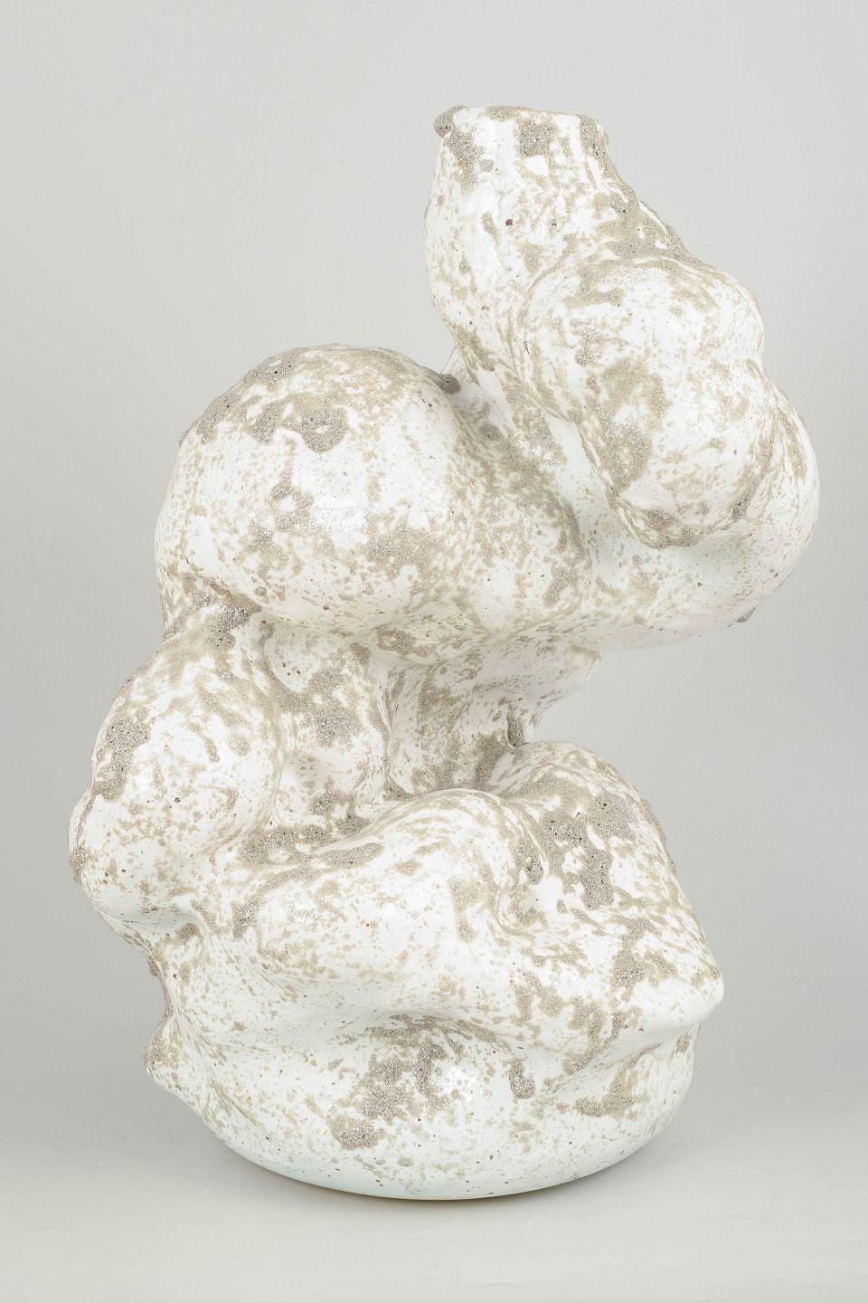 Christina Muff, artiste danoise. Vase en grès de forme organique. 2025 photo Décoration