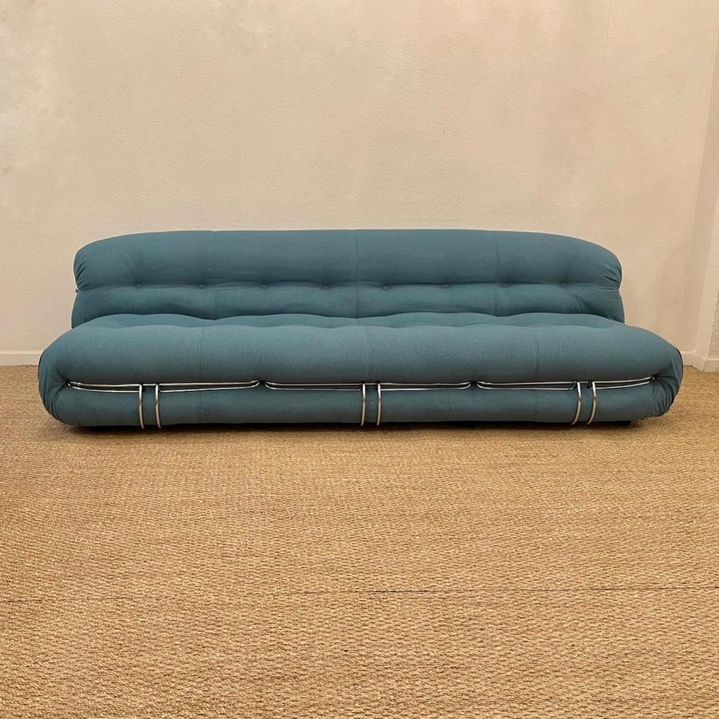 Vintage Xl Sofa Soriana By Afra & Tobia Scarpa Produced By Cassina, Italy 1970s photo Furniture