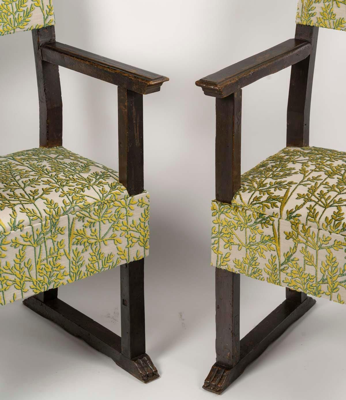 Pair Of 19th Century High Period Style Armchairs. photo 2686.0