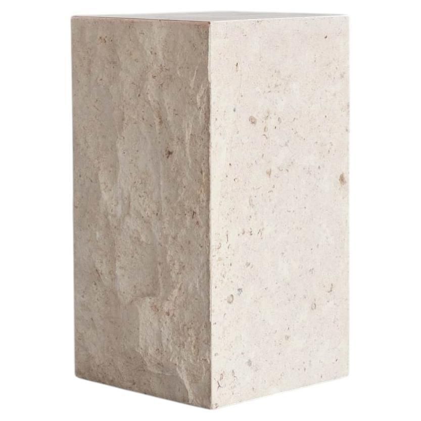 Podium Medio Limestone In Limestone Contemporary Brutalist Style