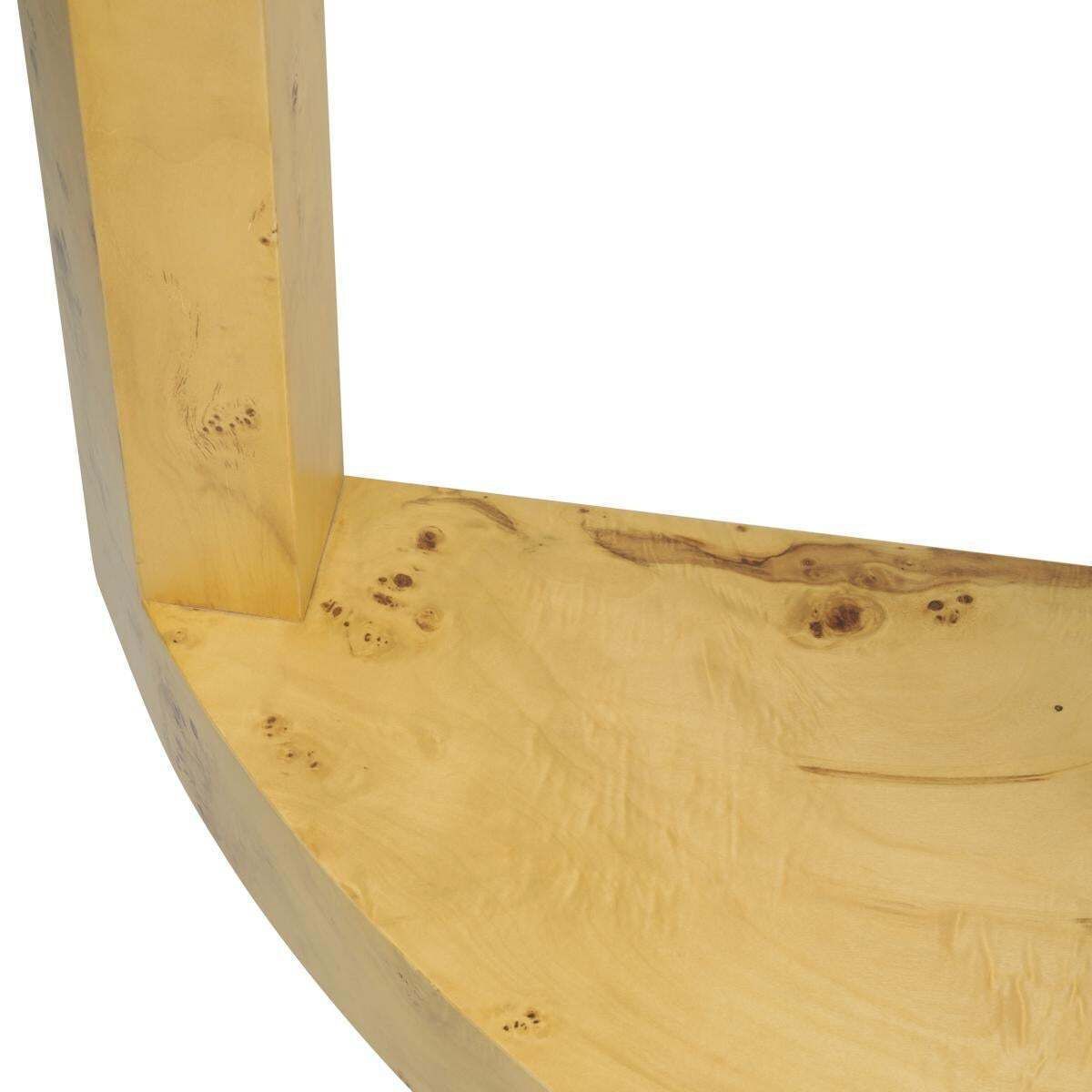 Console Table In Wood Burl Veneer, Contemporary Style photo 2675.0