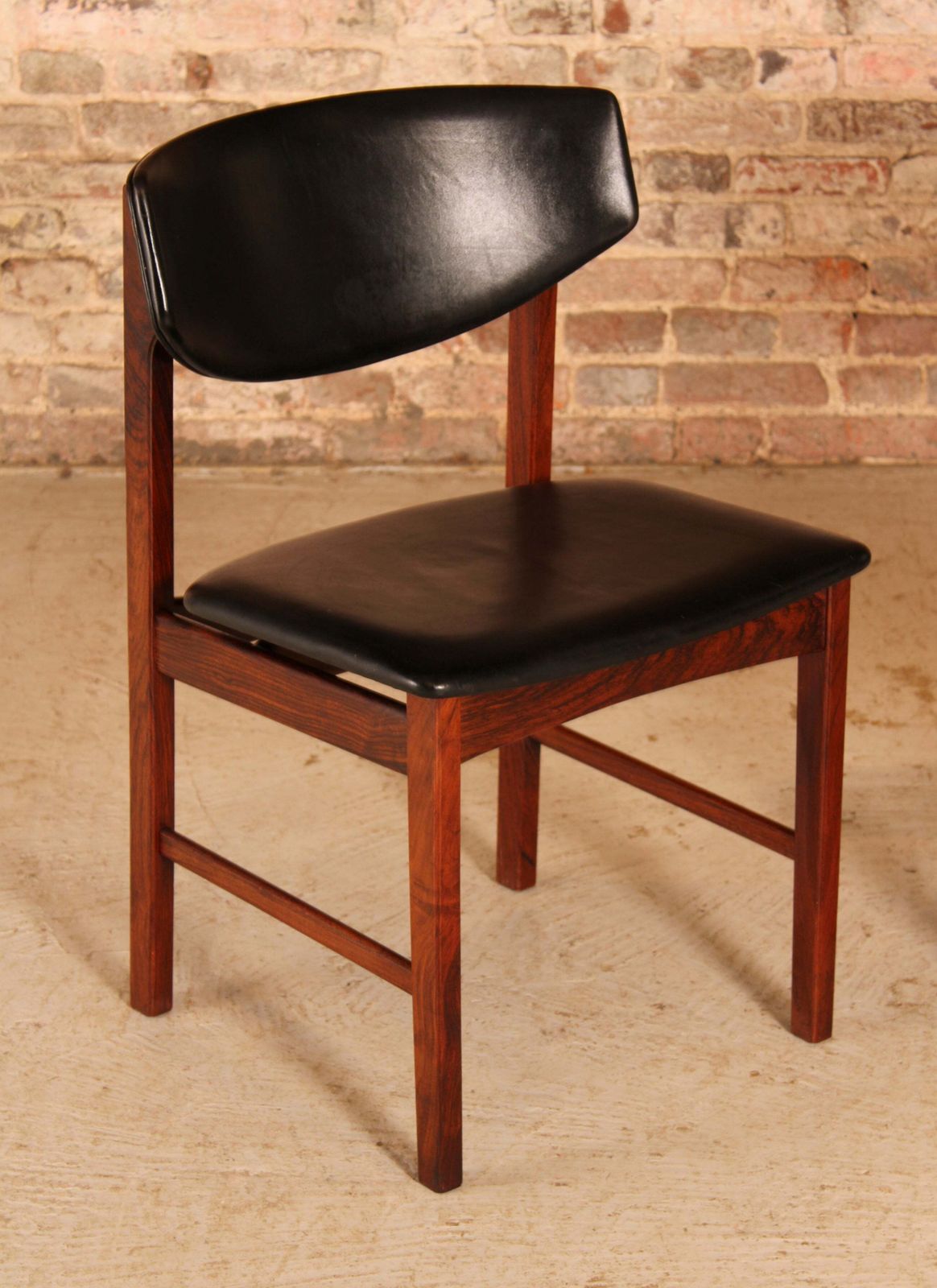 Set Of 6 Danish Mid Century Rosewood Dining Chairs, Circa 1960s photo Furniture