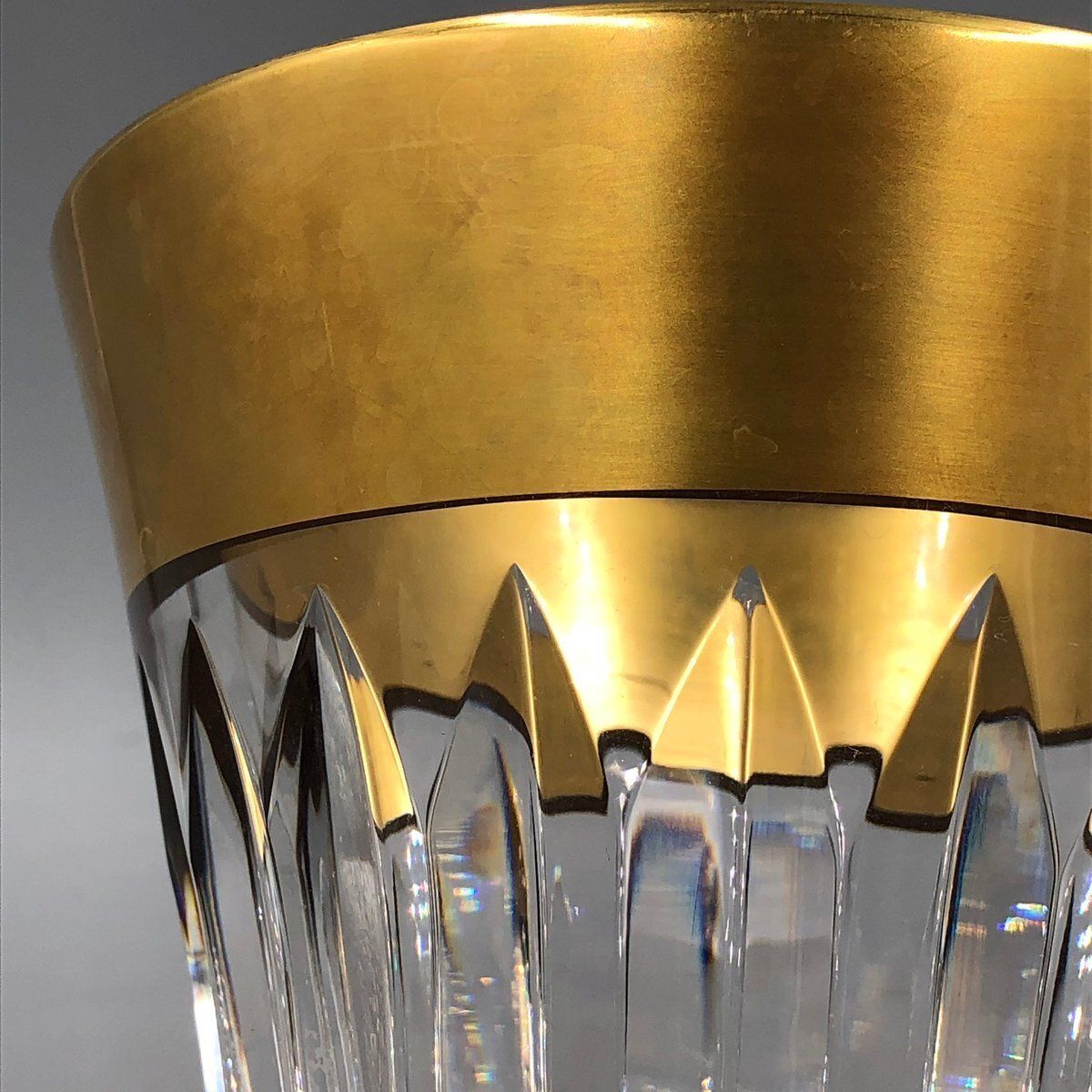 Ornamental Vase In High Lead Crystal With Gilt Etching From Glashütte Klokotschnik, Germany, 1960s photo 562.0