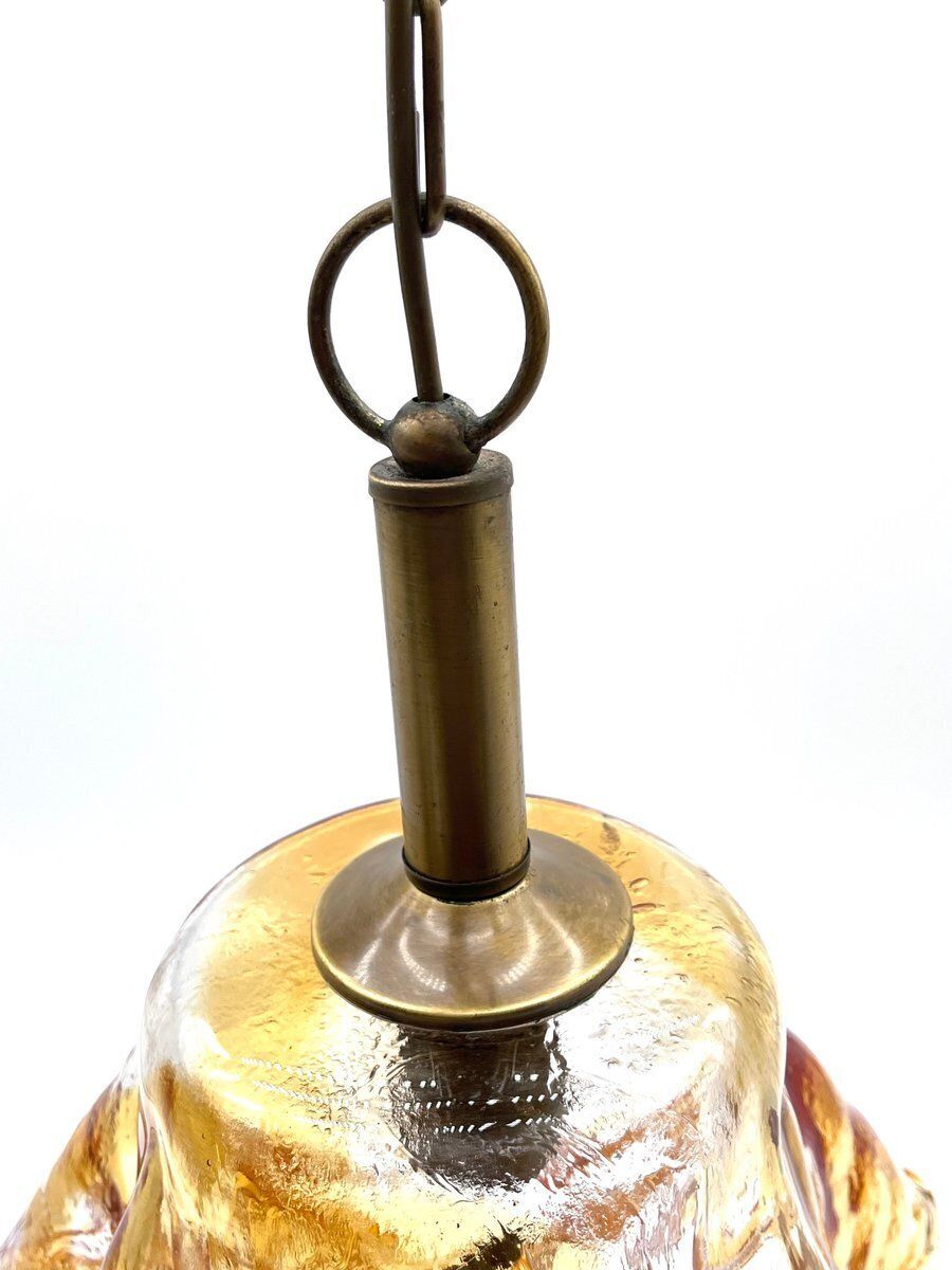 Large Murano Glass Fazzoletto Pendant Lamp, 1970s photo Lighting