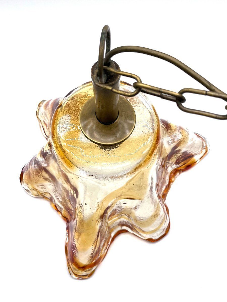Large Murano Glass Fazzoletto Pendant Lamp, 1970s photo 994.0