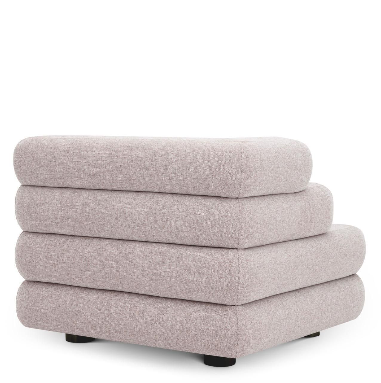 Outdoor Modular Sofa Left Module Light Grey Mauritius photo 2675.0