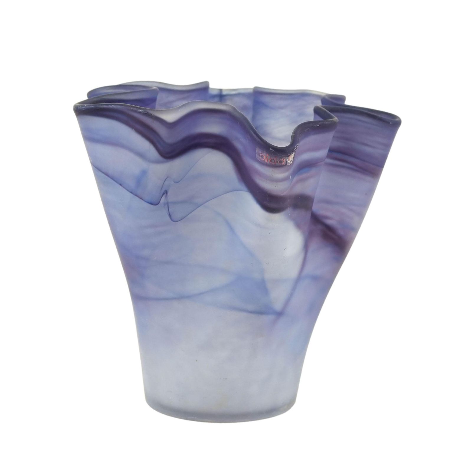 Purple Tulip Vase, Danish Design, 1970s, Made In Denmark