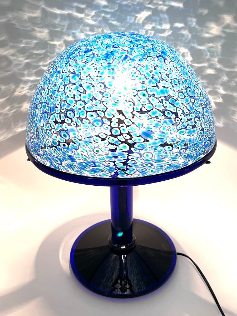 photo buy Neverrino Mushroom Lamps In Murrini Glass By Gae Aulenti For Vistosi, 1960s, Set Of 2