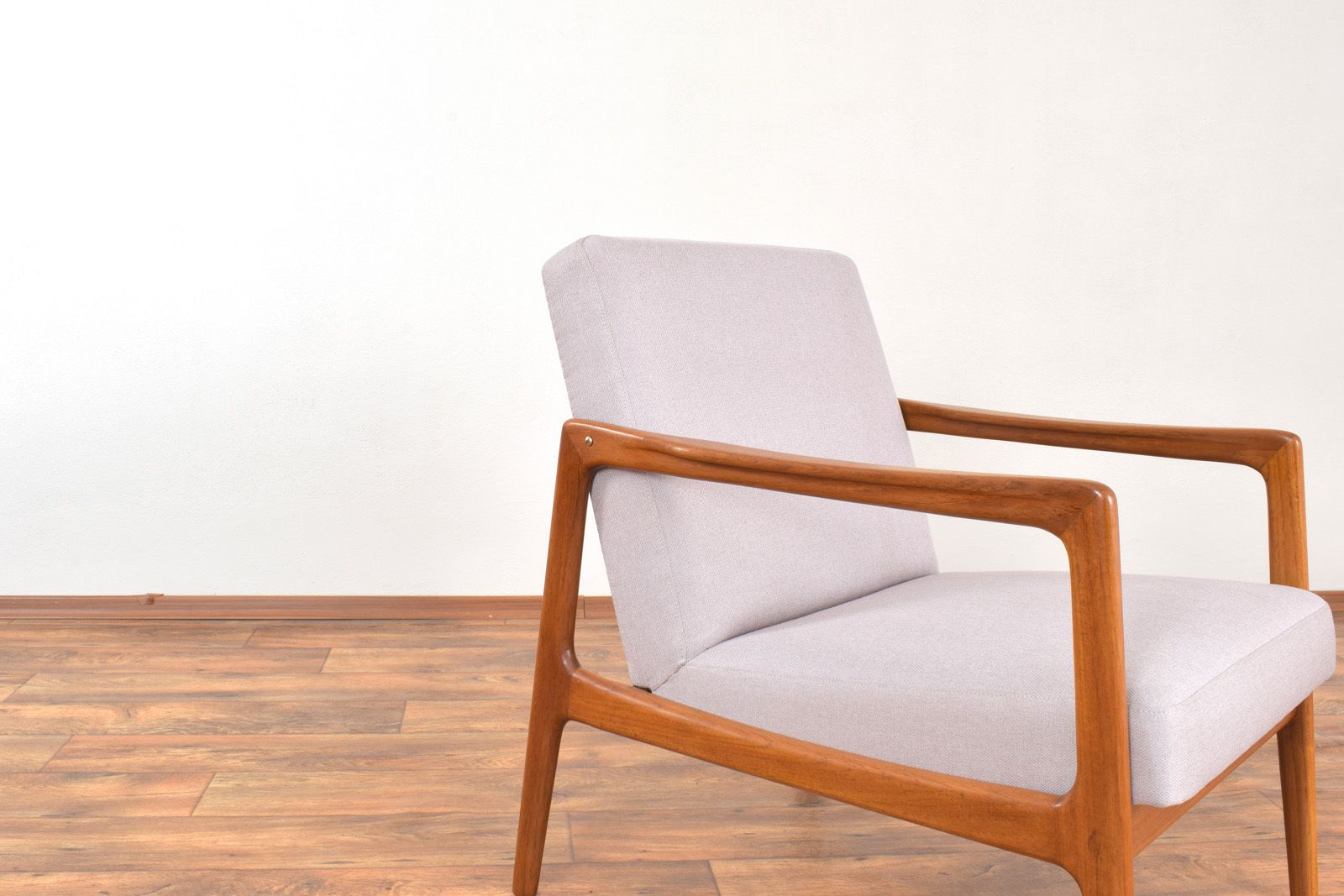 Mid Century Swedish Teak Lounge Chair By Alf Svensson For Dux, 1960s. photo buy