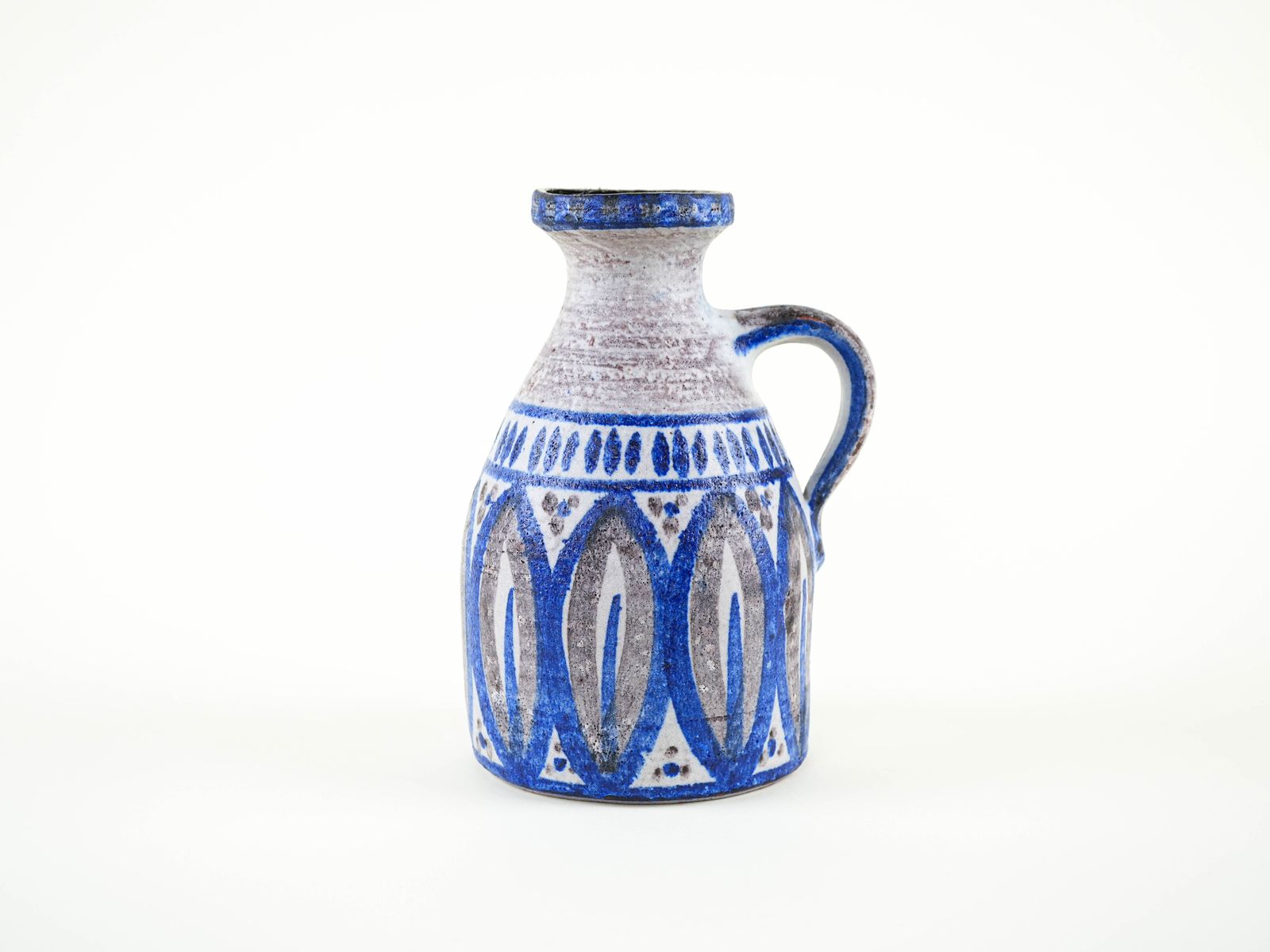 Ceramic Vase With A Handle, Danish Design, 1960s, Made In Denmark photo furniture