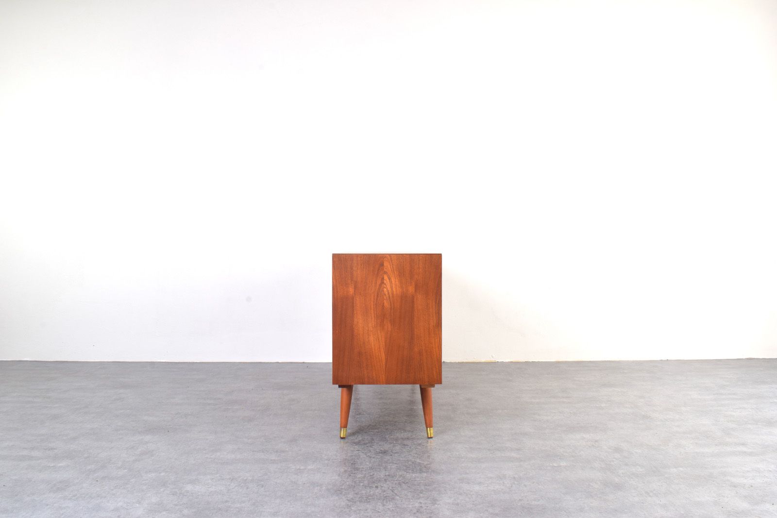 Mid Century Op Art Hand Painted Sideboard From Sven Andersen Møbelfabrikk, 1960s. photo vintage