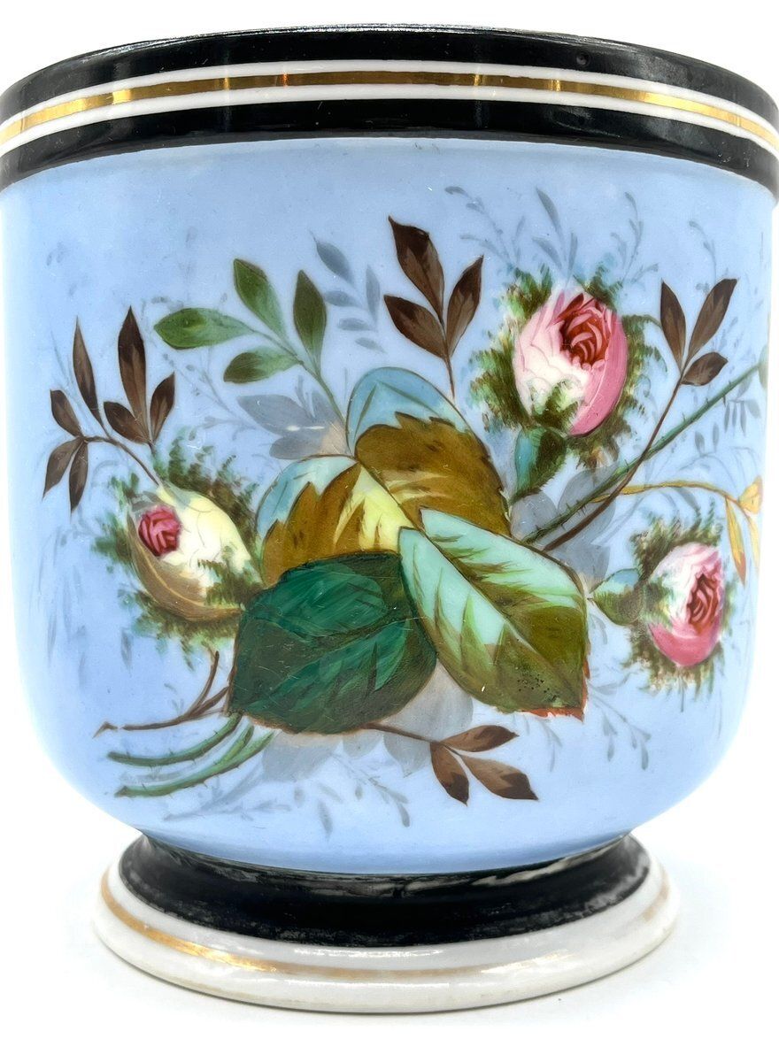 Antique Porcelain Cachepot, France, 1900 photo for sale