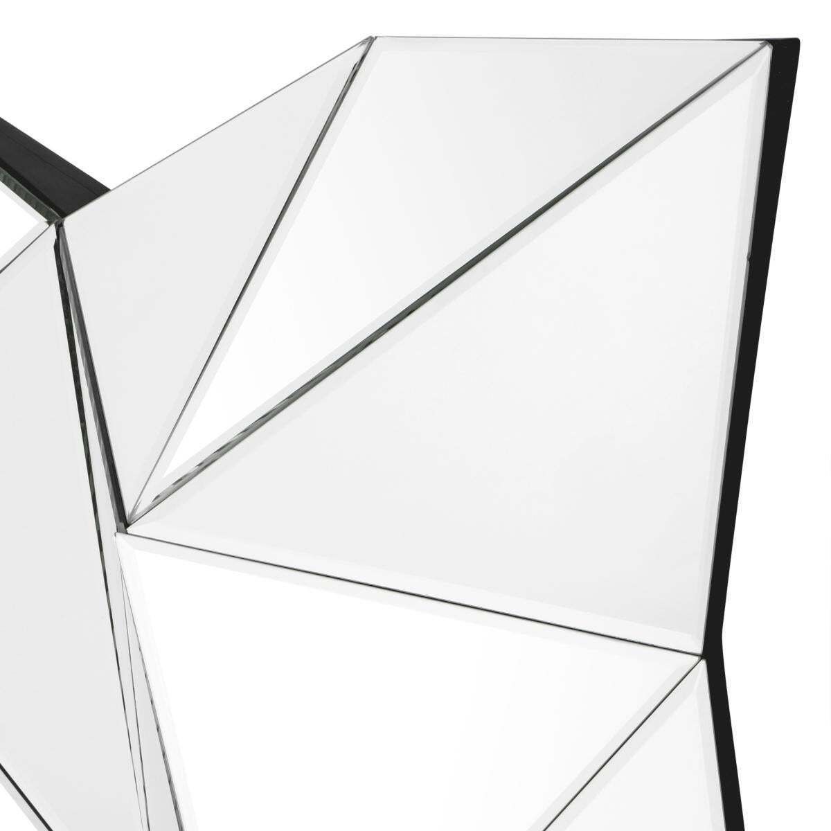 Wall Object Mirror Glass With Three Dimensional Triangular Facets photo 2402.0