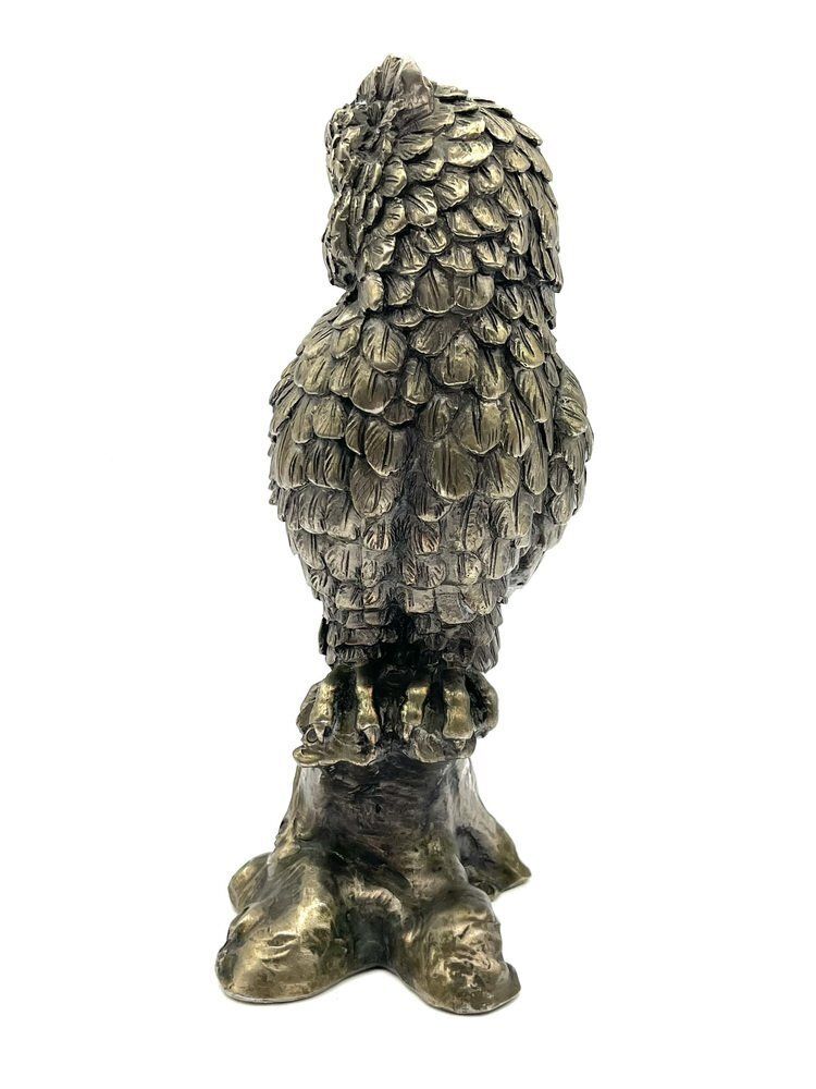 Art Deco Metal Owl photo for sale