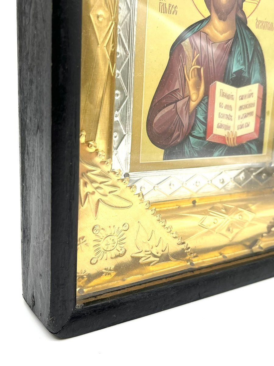 Antique Icons In Gold And Silver, 1890s, Set Of 2 photo buy