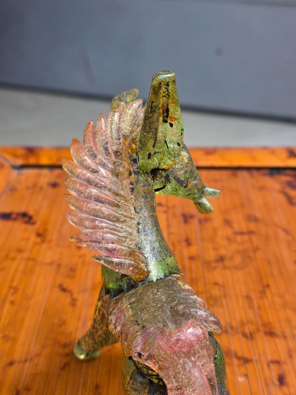 Murano Glass Sculpture Pulegoso 1930 Art Deco Donkey Martinuzzi photo Art