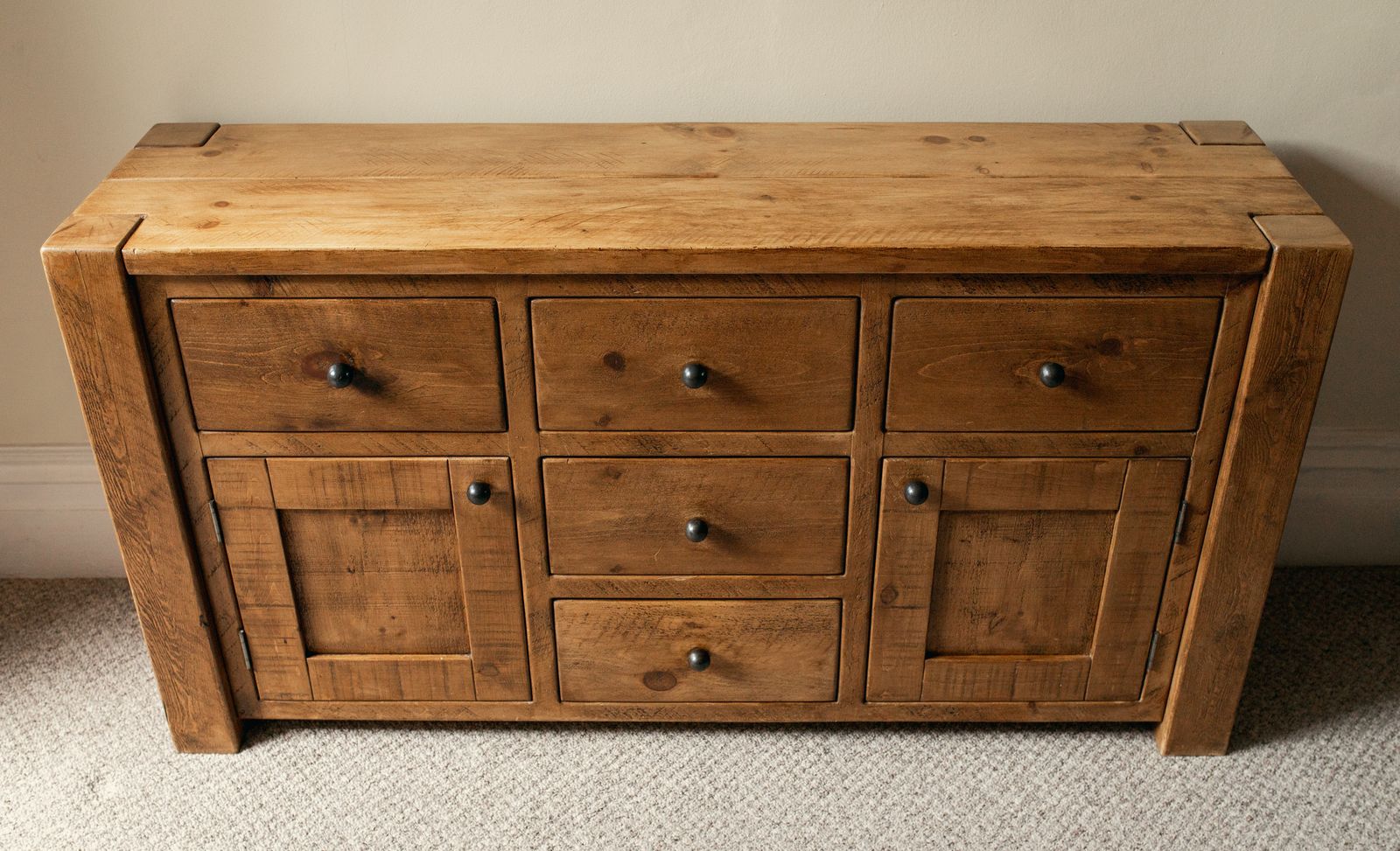 Solid Wood Sideboard photo vinterior