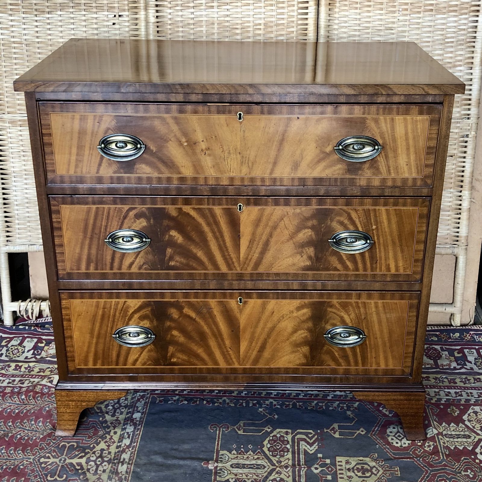 399.0 Chest Of Drawers Vintage Mahogany photo