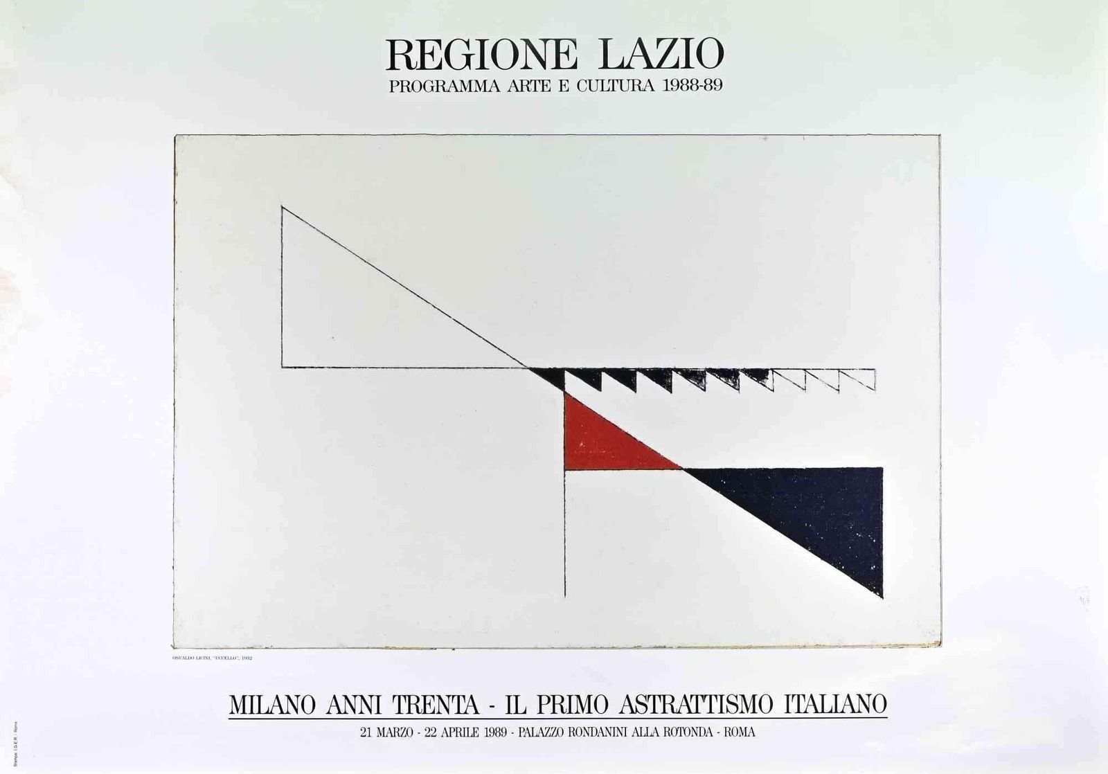 Milano Anni Trenta   Il Primo Astrattismo Italiano   Offset Print   1989