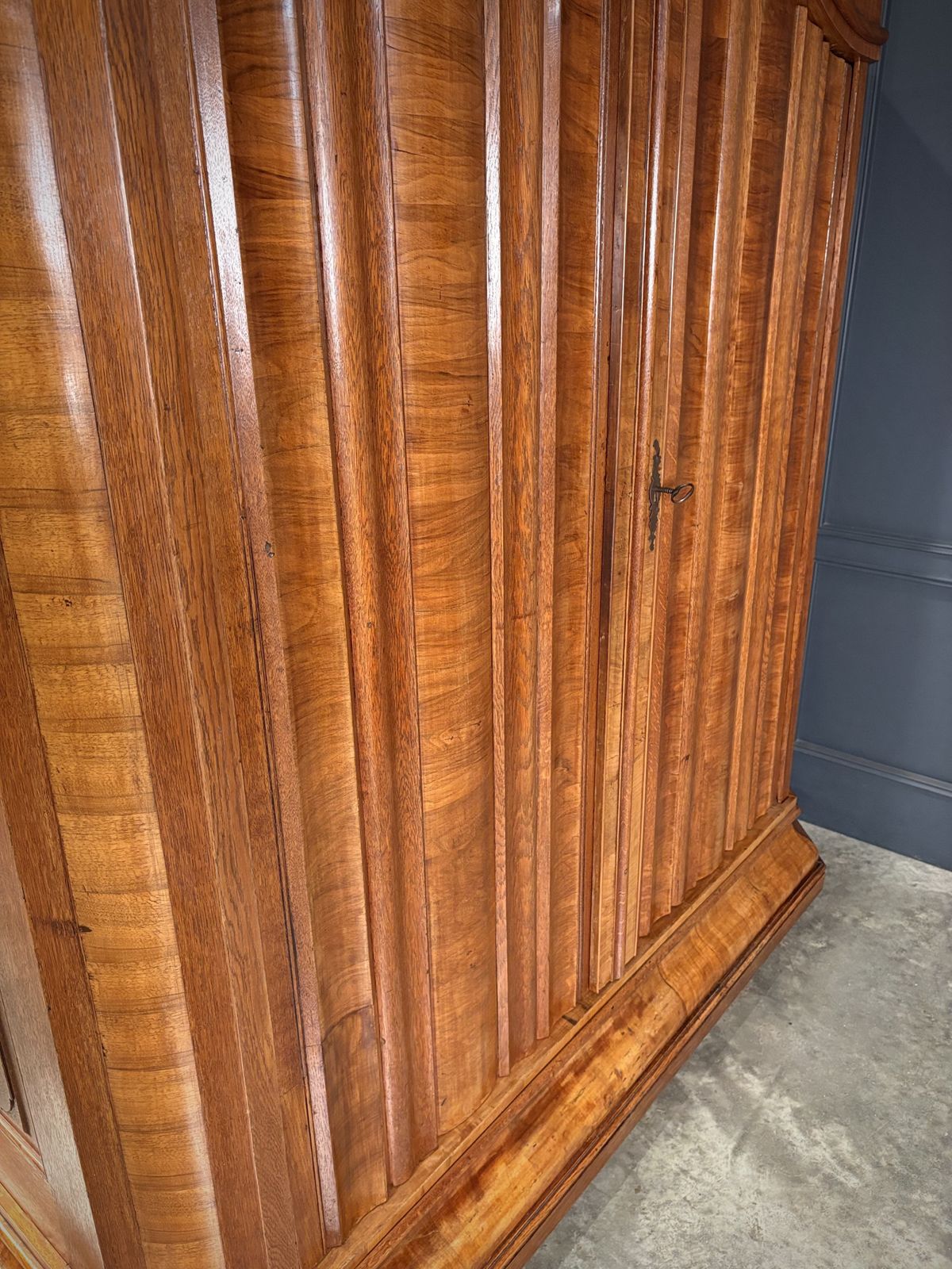 photo furniture Large Continental Oak & Walnut Armoire