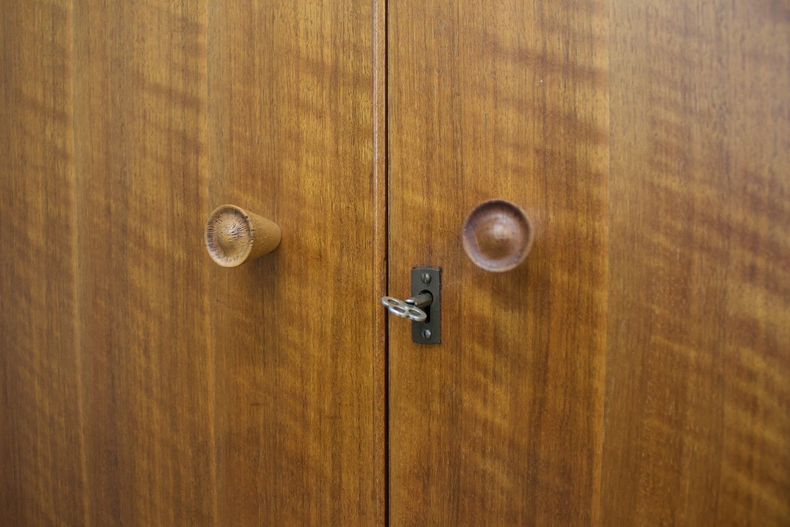 Mid Century Walnut Wardrobe From Alfred Cox , 1950's, #1780 photo vinterior