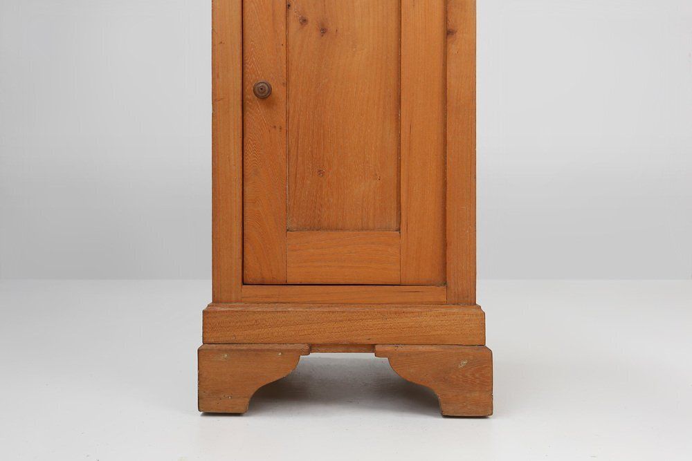 Art Deco Nightstand In Pine Wood, France, 1930s photo Furniture