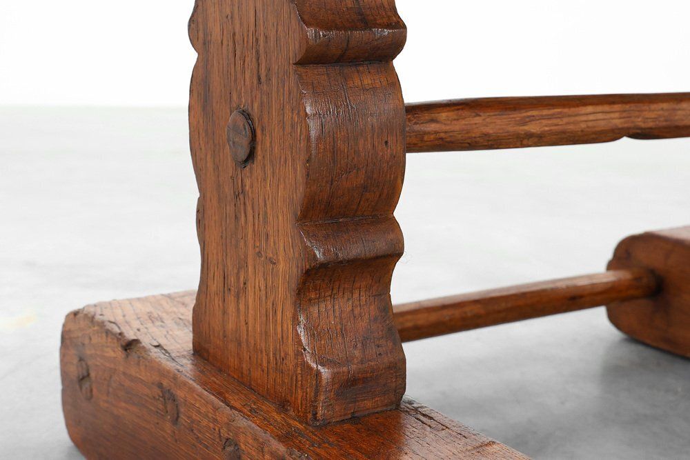 photo for sale Antique 17th Century Oak Monastery Coffee Table, France