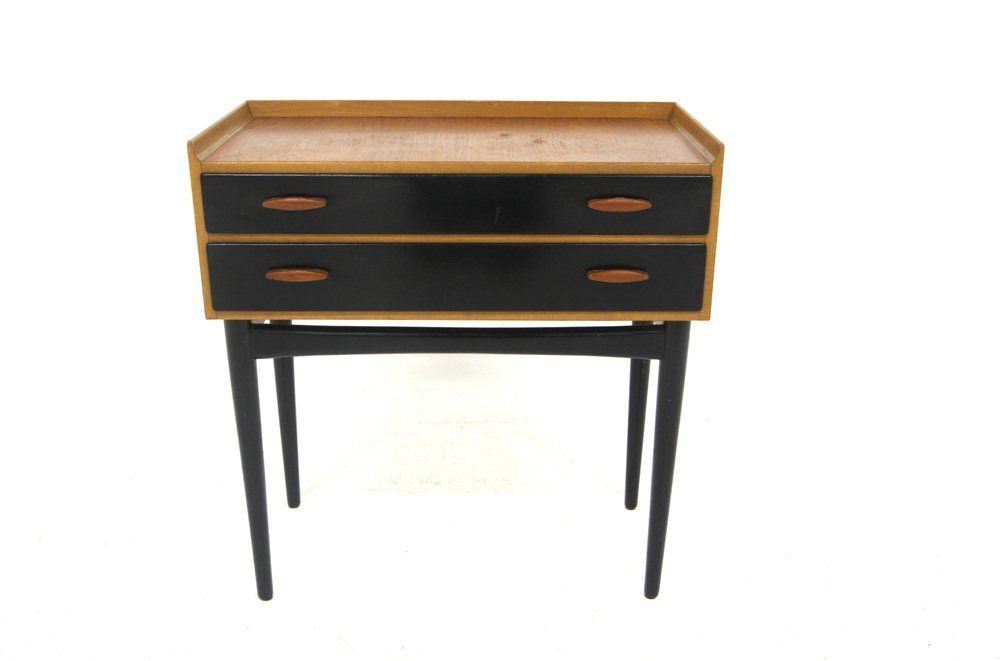 Commode scandinave en teck, Suède, années 1950 photo furniture