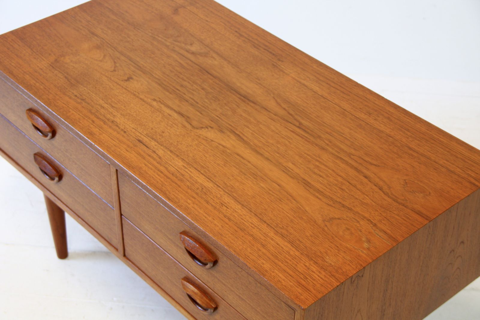 Kai Kristiansen Low Drawers In Teak Danish Mid Century Modern 1958 photo Furniture