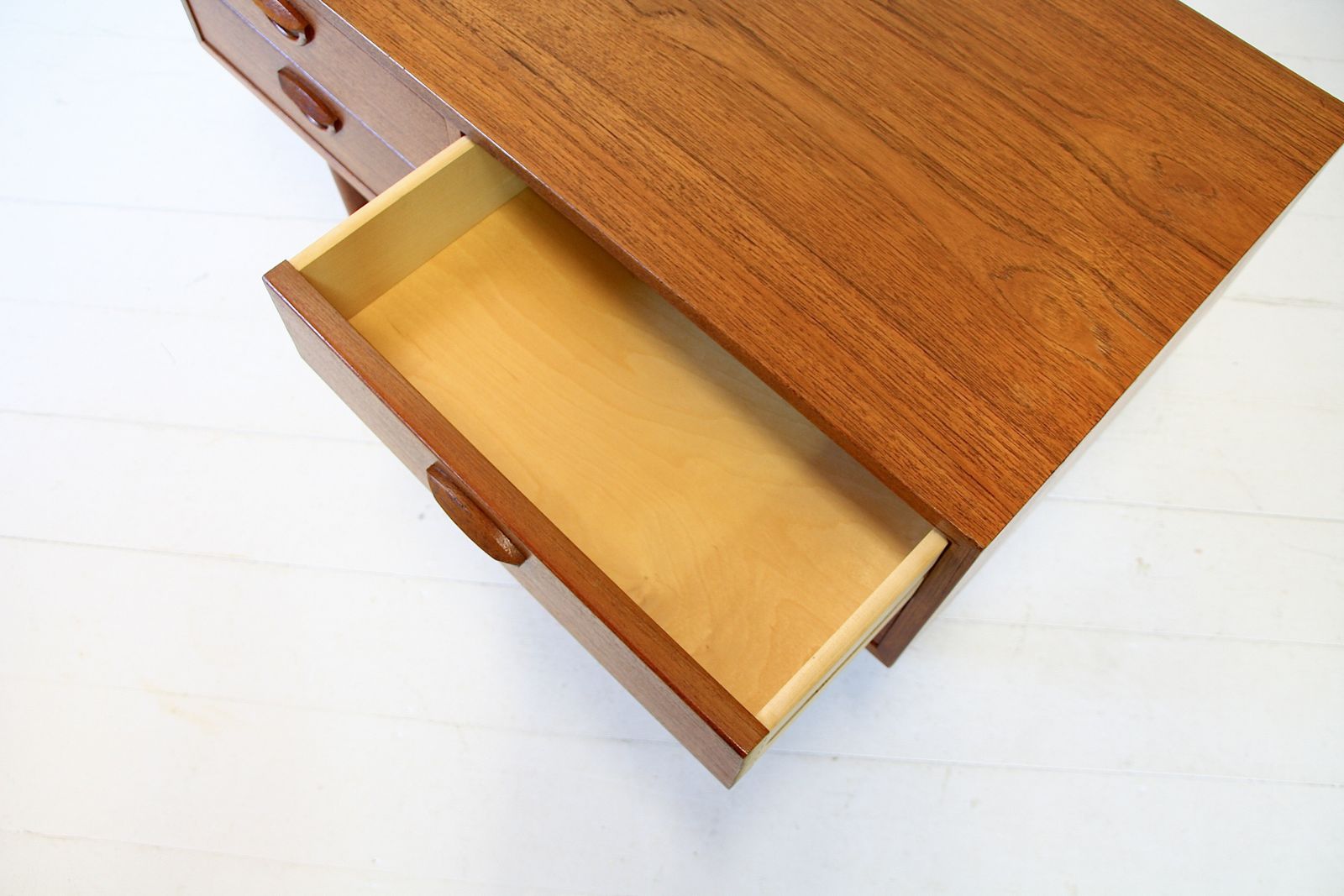 Kai Kristiansen Low Drawers In Teak Danish Mid Century Modern 1958 photo buy