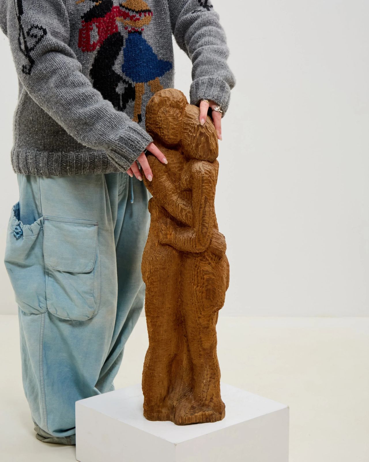 Chip Carved Lovers, jaren 1970 photo buy