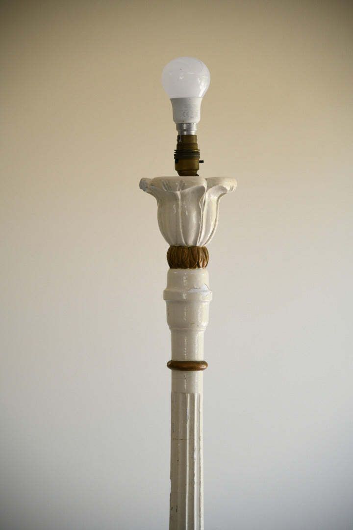Decorative Painted Standard Lamp photo for sale