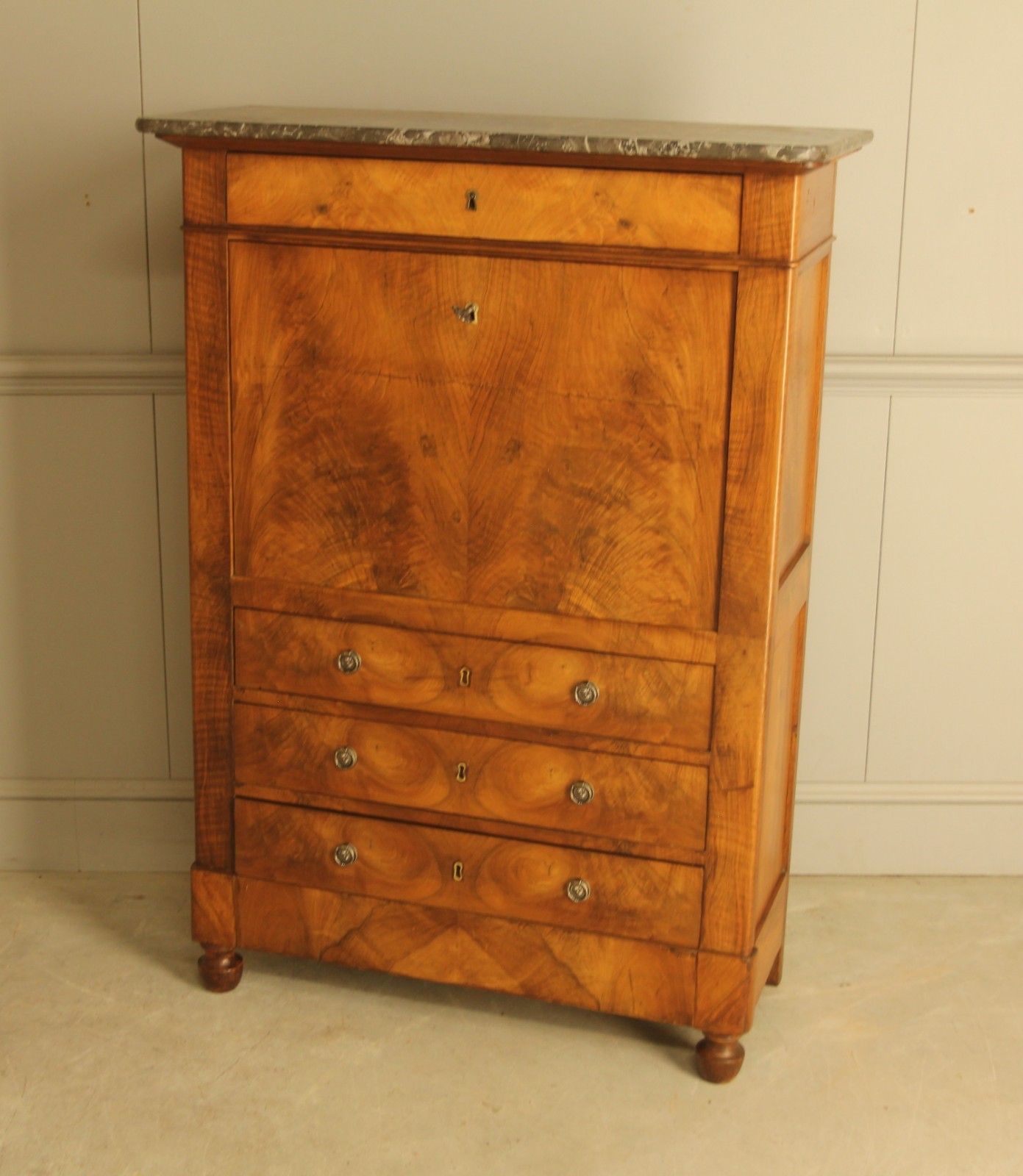 19th‑Century French Walnut Secretaire. photo buy