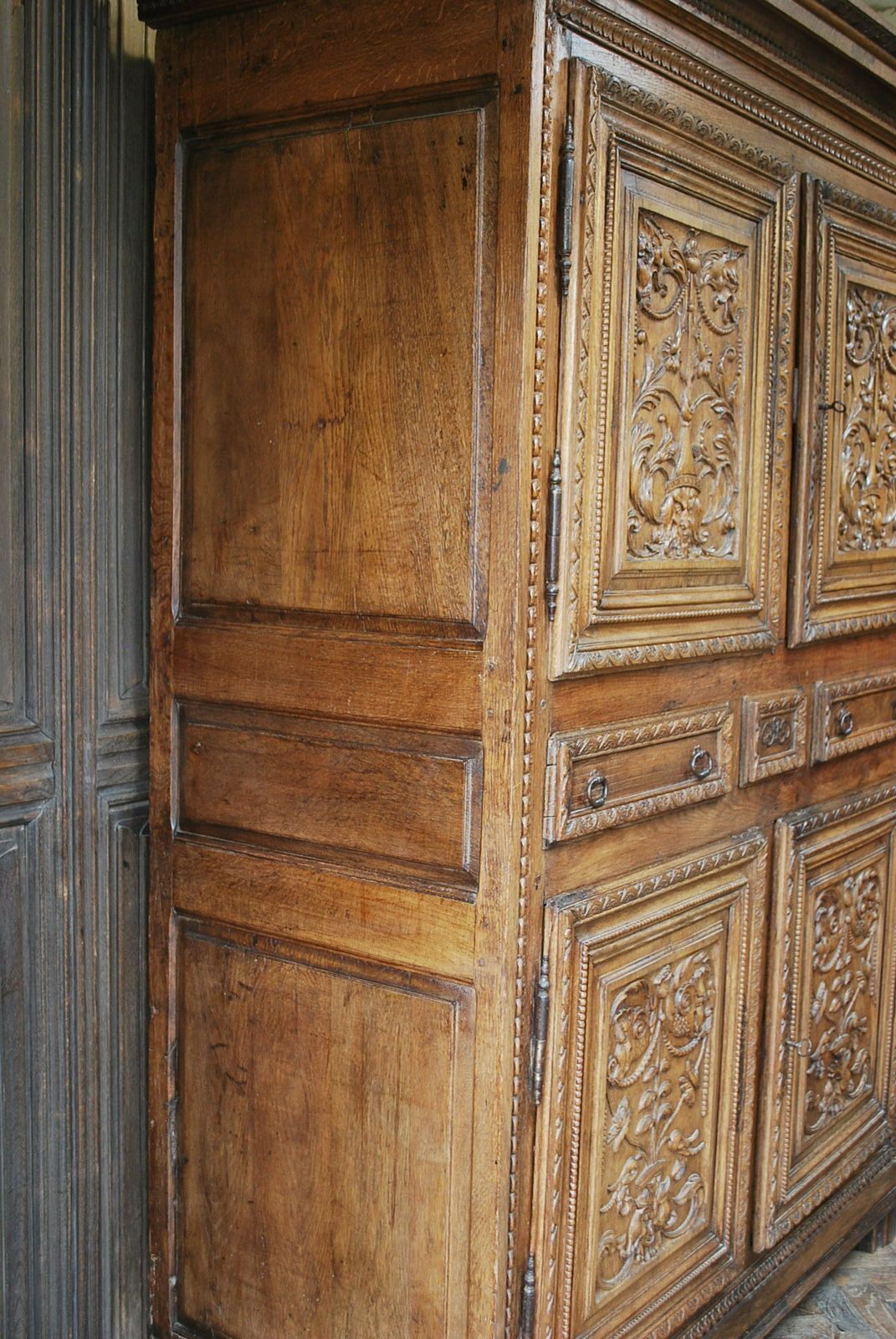 photo for sale Antique French Housekeepers Cupboard