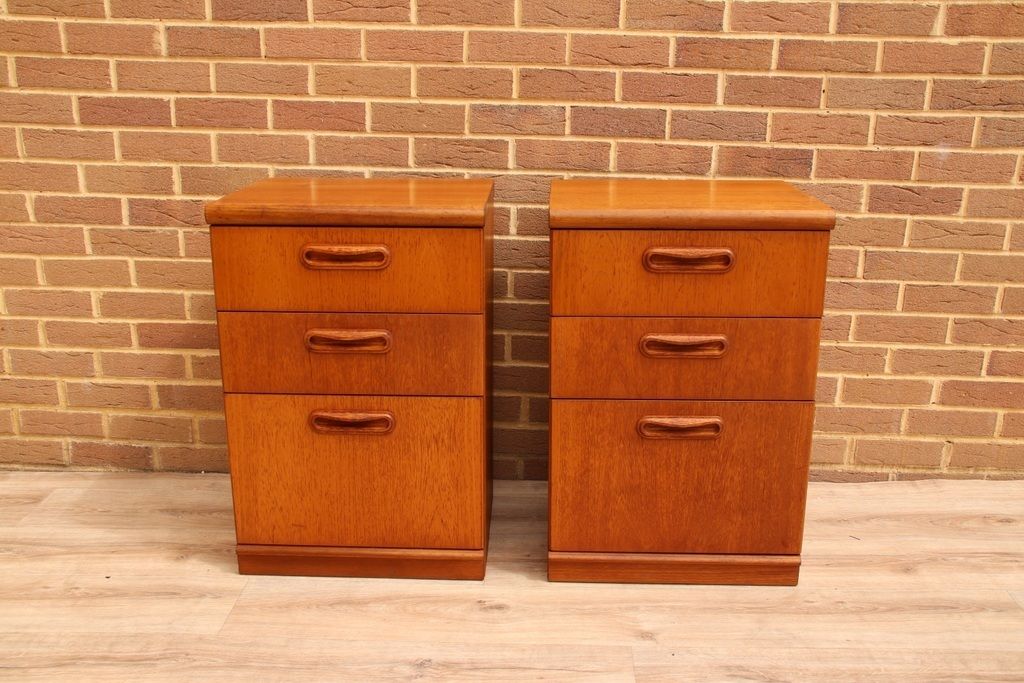 Meredew Mid Century Bedside Tables