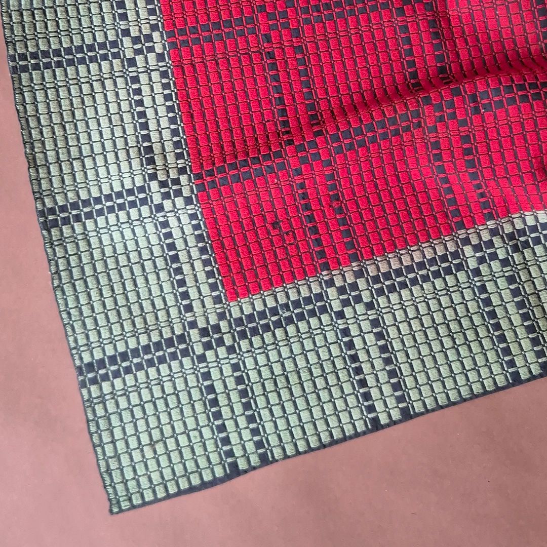 Vintage Swedish Flatweave Rug: Early 20th Century Modernist Style photo Textiles