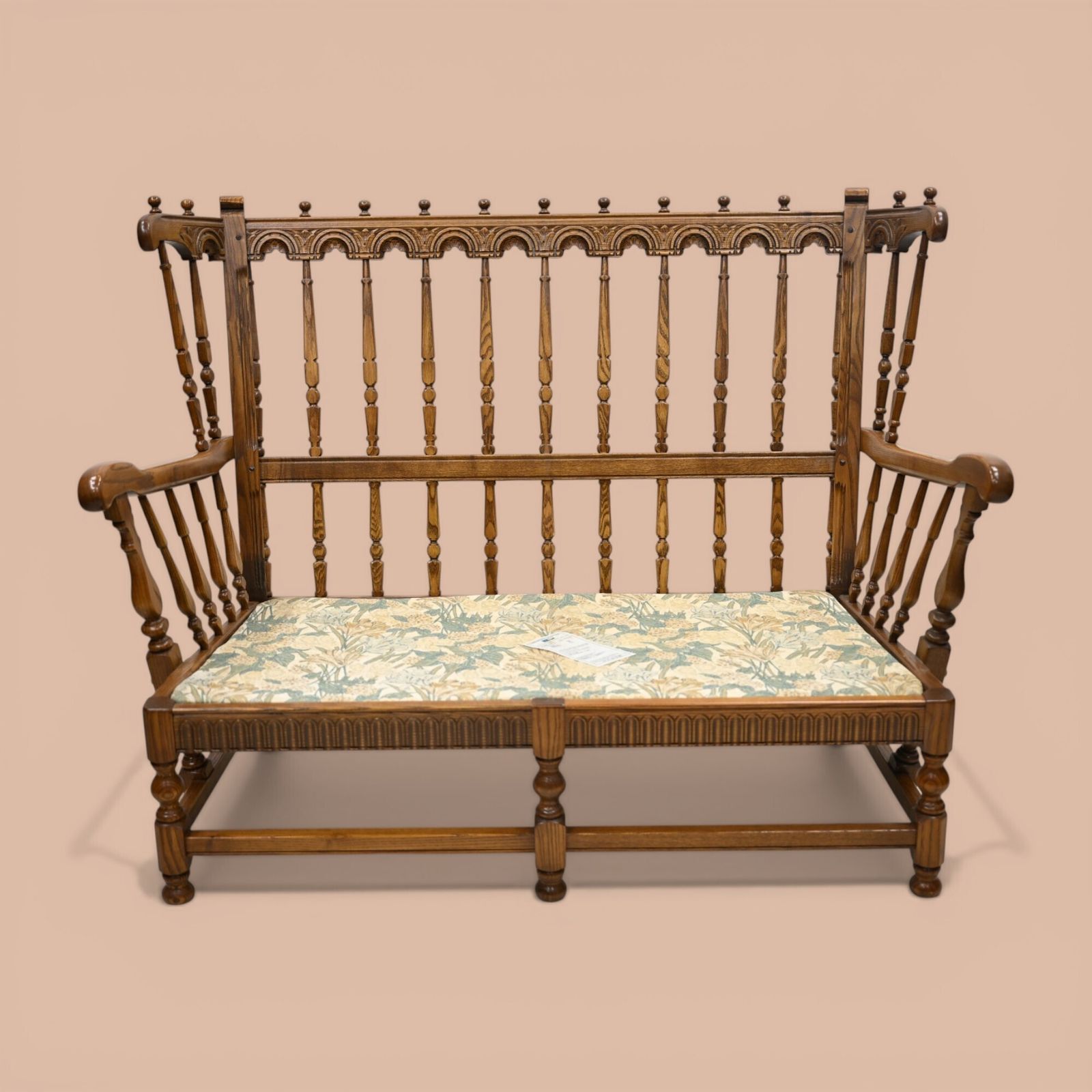 photo vintage Ercol Cloister 2str Sofa Golden Dawn 2 Seater #932/2 Gold Badge Free Uk Delivery