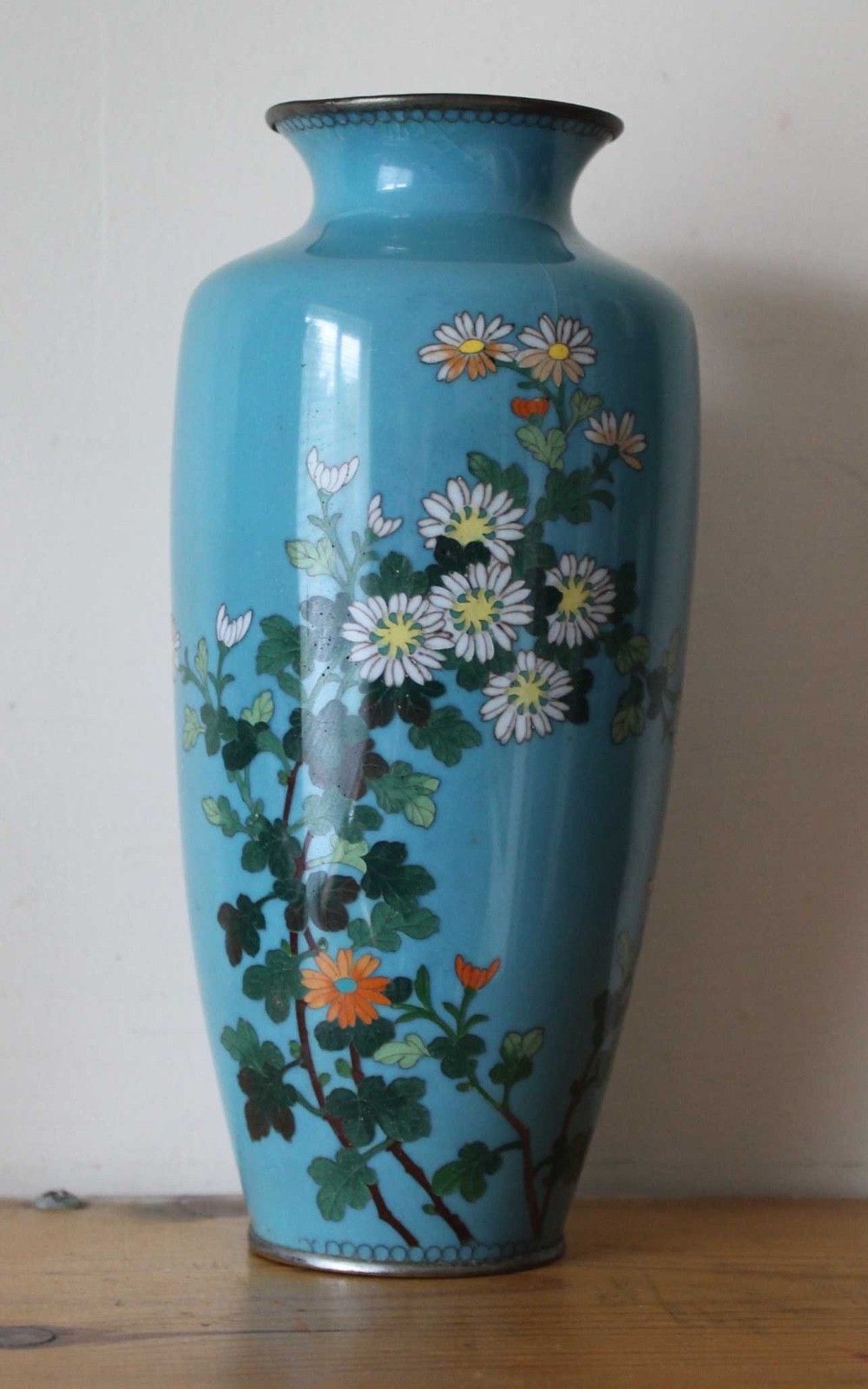 Japanese Daikichi Cloisonne Vase photo Home Decor