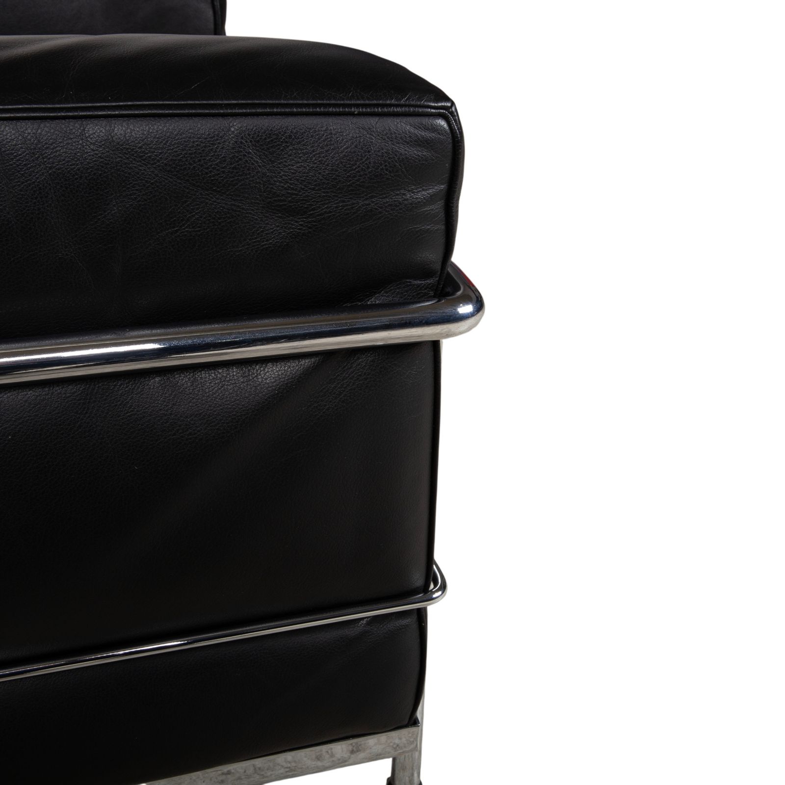 Cassina Le Corbusier LC3 Leren Fauteuil Zwart photo Meubels