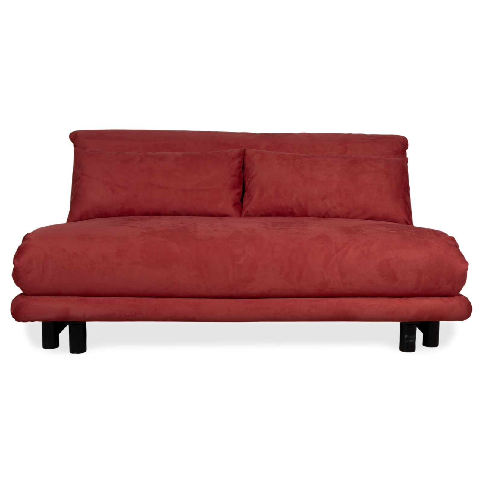 Canapé Ligne Roset Multy 3 places rouge, fonction couchage, fonction manuelle
