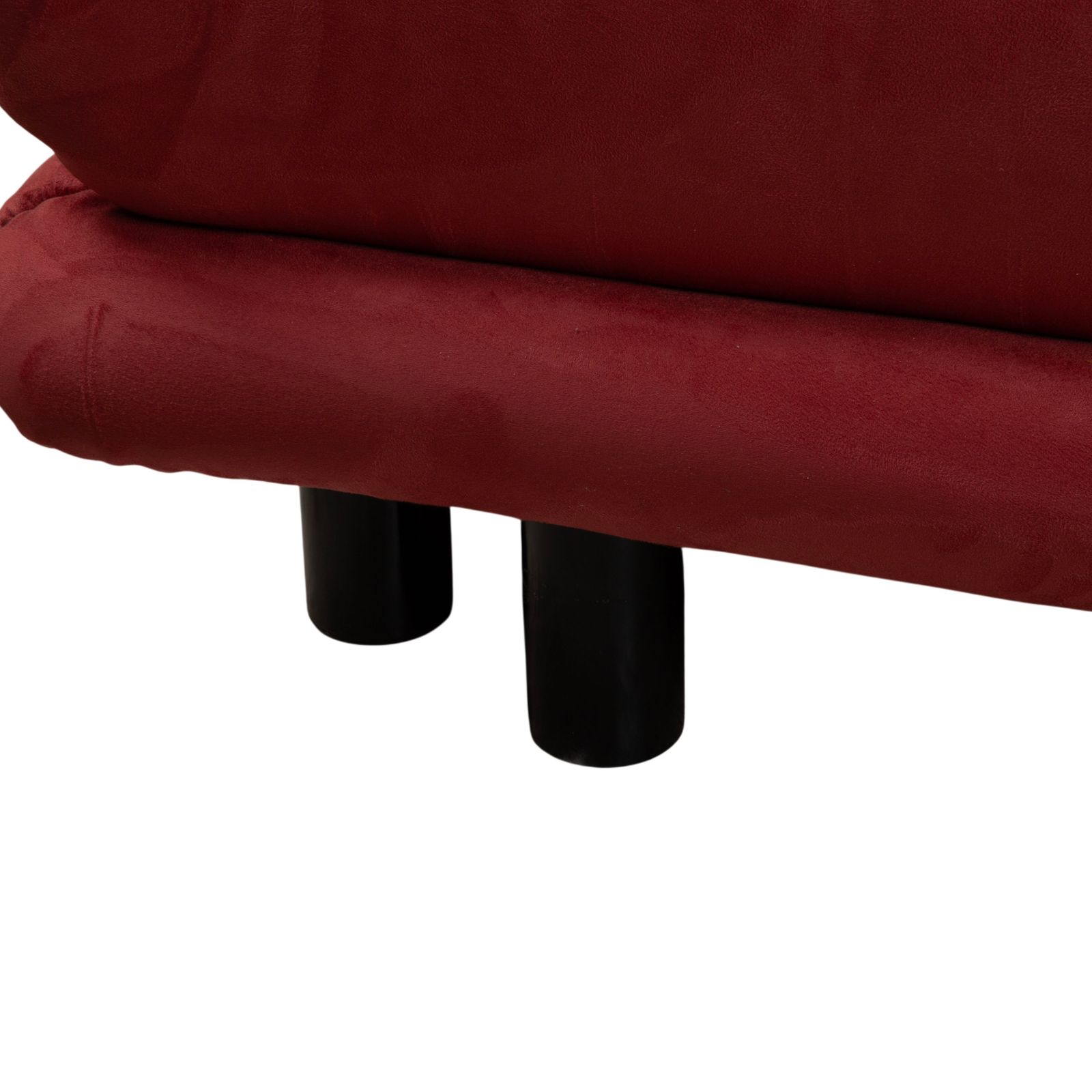 Canapé Ligne Roset Multy 3 places rouge, fonction couchage, fonction manuelle photo vintage